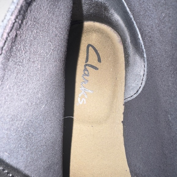 Clarks Desert Boot Chukka Men 8 Black Suede Lace Up Leather Casual Shoes main image 5